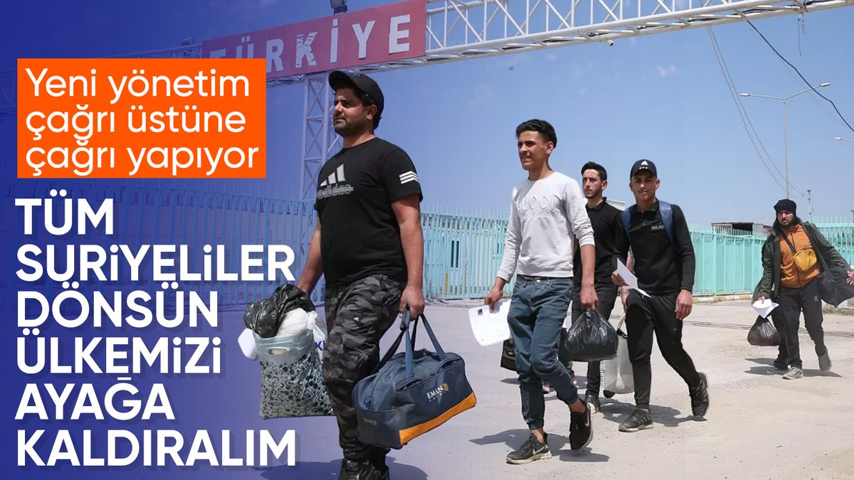 Suriye’nin yeni başbakanından çağrı: Ülkenize geri dönün