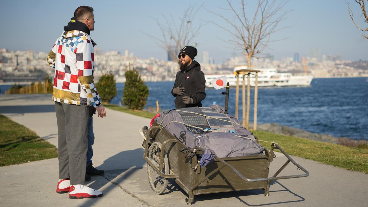 Japon gezgin, Türkiye’deki misafirperverliğe hayran kaldı