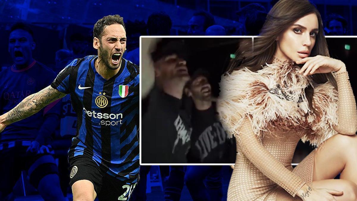 Hakan Çalhanoğlu ve Arnautovic, Şampiyonlar Ligi finalini Gülşen’in şarkısıyla kutladı!