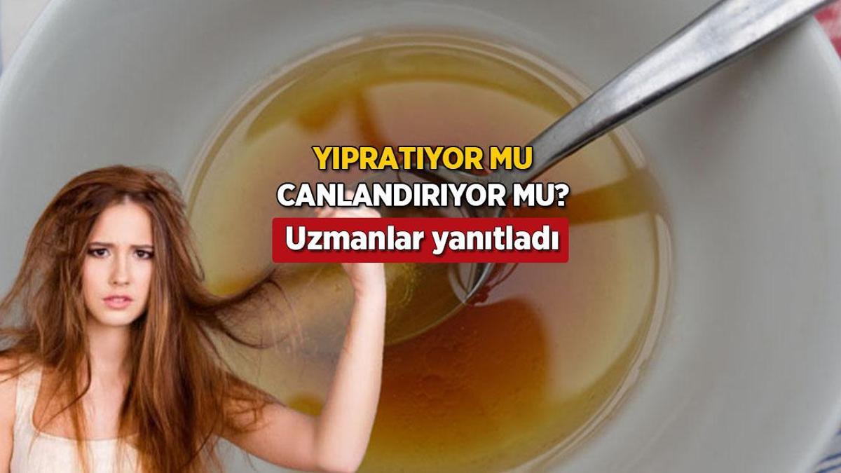 Saça sirke dökmek iyi mi kötü mü? Yanlış uygularsan yıpratıyor, seyreltmek şartmış